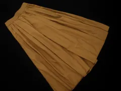 nano universe ナノユニバース ロング スカート sizeF/ベージュ ■■ レディース