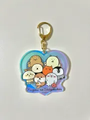 自分ツッコミくま 水族館 アクリル オーロラ キーホルダー