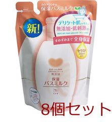 카우브랜드 무첨가 보습 버스 밀크 입욕액 리필용 480mL 4901525008624 ×8세트