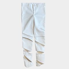 COMME des GARCONS HOMME PLUS 螺旋ジップレザーパンツ - メルカリ
