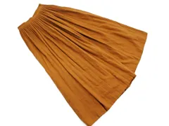 AZUL BY MOUSSY アズールバイマウジー ロング プリーツ スカート sizeS/茶 ■■ レディース