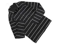 COMME CA ISM コムサイズム ボーダー カットソー sizeM/黒 ◇■ メンズ