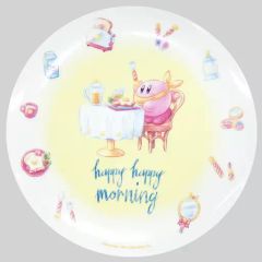 [중고]접시·찻잔(캐릭터) KIRBY morning 플레이트 [별의 커비×마루이 팝업 숍 HELLO!SPRING!]