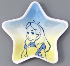 【中古】皿・ボウル アリス スタープレート 「Happyくじ Disney Wishing Stars」 F賞