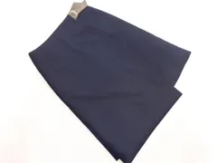 KUMIKYOKU 組曲 ラップ調 スカート sizeS1/紺 ■■ レディース