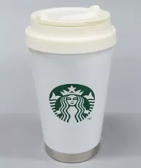 【中古】マグカップ・湯のみ ステンレス ToGoロゴタンブラーマットホワイト 350ml 「スターバックスコーヒー」