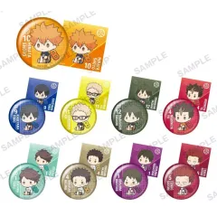 【新品】バッジ・ビンズ 【ボックス】ハイキュー!! ぺたっとねじまきかんばっじ vol.1 BOXver.