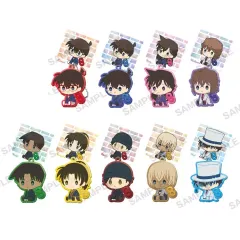 【新品】キーホルダー 【BOX】名探偵コナン ぺたっとねじまき きらりんらばーきーほるだー BOXver.