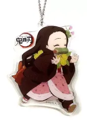 【中古】雑貨 竈門禰豆子 「鬼滅の刃 ufotable コラボレーションカフェ/コラボダイニング ホワイトデーイベント 描き下ろしランダムアクリルチャーム」