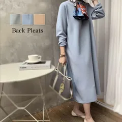 ワンピース 長袖 レディース ロングワンピース 切り替え カジュアル フォーマル  通勤 通学 大人 Aライン 体型カバー フレア ワンピスター 秋冬 せ オフィス シンプル 20代 30代