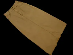 earth music&ecology アースミュージック＆エコロジー カットオフ スリット ロング スカート sizeS/ベージュ ■■ レディース