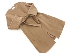 any SiS エニィスィス ウール混 ノーカラー コート size1/ベージュ ◇■ レディース