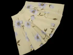 snidel スナイデル 花柄 フレア スカート size1/アイボリー ◇■ レディース