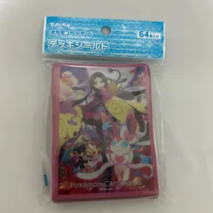 ポケモン　デッキシールド　ふんわりはんなり　ニンフィア　プロテクター　スリーブ