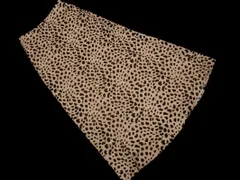 mystic ミスティック レオパード柄 ロング スカート sizeM/ベージュ ■■ レディース