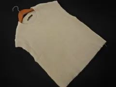 ZARA ザラ ニット ベスト sizeM/アイボリー ◇■ レディース