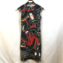 MOSCHINO 　モスキーノ 　LOVE MOSCHINO　ラブモスキーノ　geisha　dress 　ワンピースのサムネイル