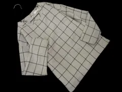 SM2 サマンサモスモス ウール混 チェック プルオーバー sizeM/グレー ◇■ レディース