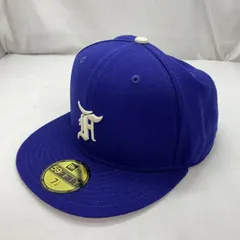 【中古】NEW ERA fear of god essentials ドジャースカラーキャップ サイズ7 1/4 青 ニューエラ[91][240091397119]
