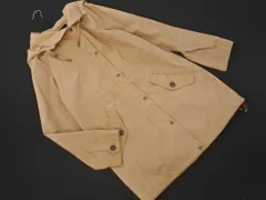 VICKY ビッキー フーディー ジップアップ コート size2/ベージュ ◇■ レディース