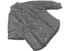INGNI イング フェイクレザー ジャケット シャツ sizeM/黒 ◇■ レディース