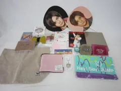  中古品 Hey!Say!JUMP I/Oth Anniversary Tour 2017-2018 他 パンフレット うちわ タオル ショッピングバッグ DVD 等 グッズセット