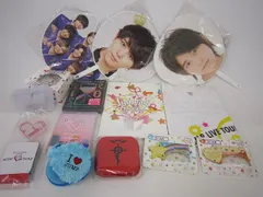  中古品 Hey!Say!JUMP 山田涼介 I/Oth Anniversary Tour 2017-2018 他 マルチケース ペンライト ヘアゴム パンフレット DVD 等 グッズセッ
