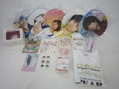  中古品 Hey!Say!JUMP 伊野尾慧 JUMP WORLD 2012 他 ミラーケース タオル Tシャツ ペンライト DVD 等 グッズセット