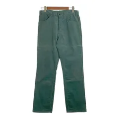 80`s Levi's リーバイス 519-1530 ストレートコーデュロイパンツ グリーン USA製 TALON42 Size 34×30
