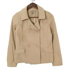 PROPORTION BODY DRESSING プロポーションボディドレッシング 秋冬 ウール★ ストレッチ Pコート Sz.2 レディース