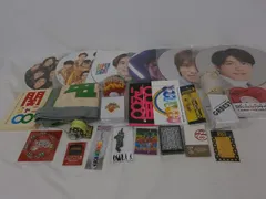  中古品 関ジャニ∞ SUPER EIGHT 村上信五 COUNTDOWN Live 2009-2010 他 ペンライト ショッピングバッグ うちわ DVD 等 グッズセット