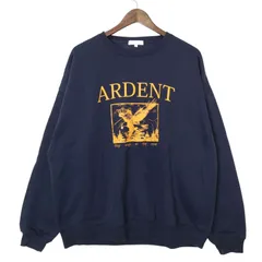 Ressaca レサーカ イーグルグラフィック★ オーバーサイズ 裏起毛 スウェット トレーナー Sz.XL メンズ ネイビー 大きい