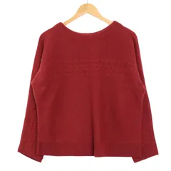JOURNAL STANDARD relume ジャーナルスタンダード　レリューム 秋冬 アンゴラ混★ ウール ニット セーター Sz.F レディース