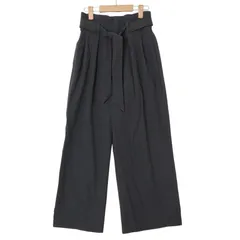 ZARA ザラ マン 秋冬 現行タグ★ ワイド ハイウエスト タック パンツ Sz.XS レディース 灰 グレー