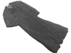 snidel スナイデル シフォン ドット リボン プリーツ ワンピース size1/黒 ◇■ レディース