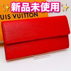ルイヴィトン エピ ポルトフォイユ・サラ 長財布 赤 レッド M60316