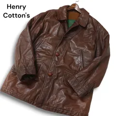 2025年最新】Henry Cotton's レザージャケット・ライダースの人気