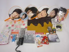  中古品 関ジャニ∞ SUPER EIGHT 丸山隆平 のみ GR8EST BOY 他 うちわ ポーチ トートバッグ ペンライト 等 グッズセット