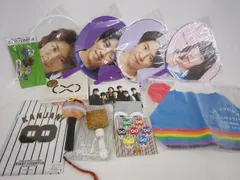 中古品 関ジャニ∞ SUPER EIGHT 村上信五 47 他 ペンライト ショッピングバッグ カレンダー DVD 等 グッズセット