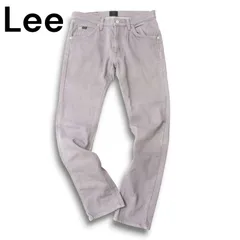 Lee リー × ナノユニバース別注★ 96068 裏起毛 ストレッチ スキニー デニム パンツ ジーンズ Sz.M メンズ グレー 日本製
