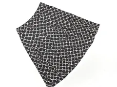 PAUL STUART ポールスチュアート 総柄 フレア スカート size6/黒 ■■ レディース