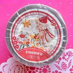 977 贝壳光 6cm×4m 云漫 半端巻き 海外マスキングテープ - メルカリ