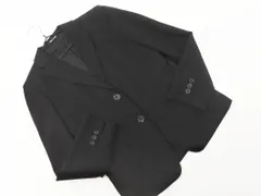 COMME CA DU MODE コム サ デ モード テーラード ジャケット size7/黒 ■■ レディース