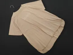 SM2 サマンサモスモス 刺繍 オーバーサイズ カットソー sizeF/ベージュ ◇■ レディース