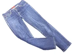 RED CARD レッドカード 32597 USED加工 デニムパンツ size26/インディゴ ■■ レディース