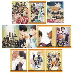 【中古】雑貨 全10種セット 「ハイキュー!! TO THE TOP ミニチュアキャンバスキーホルダー 第1弾」