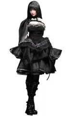 【新品】ドールアクセサリー 1/6用 シュアン ツインフラワー ヨーヨー ヘッド ＆ コスチューム セット