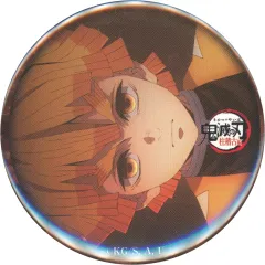 【中古】バッジ・ビンズ 我妻善逸 「鬼滅の刃 柱稽古編×ufotable Cafe×マチ★アソビCAFE リアルタイムカフェ 第八話 『無限城へと』ランダム57mm缶バッジ」