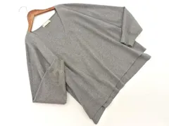 KUMIKYOKU 組曲 Vネック ニット セーター size6/グレー ◇■ レディース