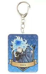 逆転裁判 アニメガカフェ つかまりんこ アクリルキーホルダー 狩魔冥 中古】雑貨 成歩堂龍一 「逆転裁判×アニメガカフェ つかまりんこ